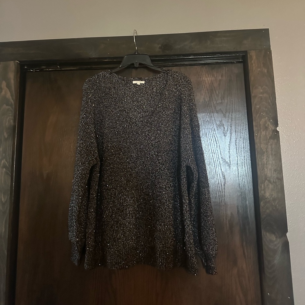 Black Sparkly Sweater